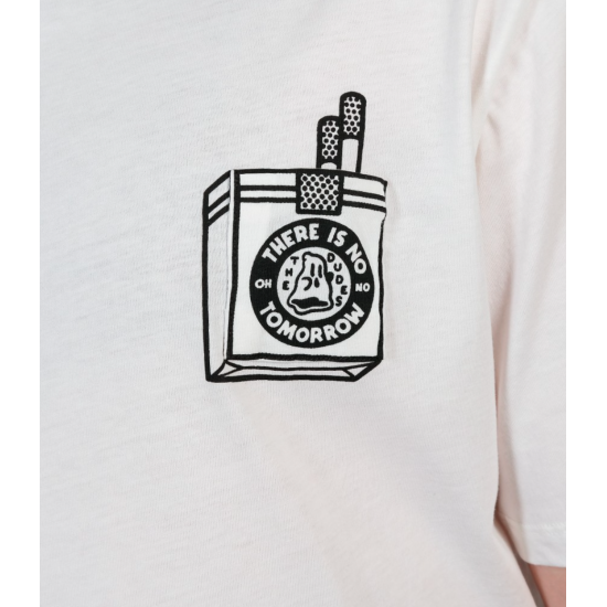 THE DUDES Too Short Smokes T-shirt  Άσπρο