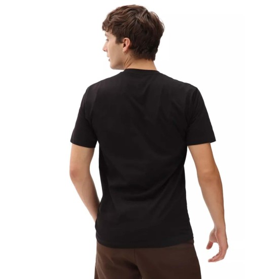 Vans Left Chest Logo T-shirt Mαύρο