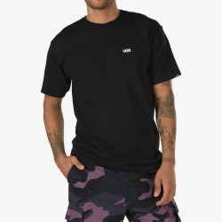 Vans Left Chest Logo T-shirt Mαύρο