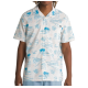 VANS  DAVISTA BUTTONDOWN SHIRT WHITE BLUE Άσπρο