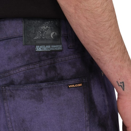 VOLCOM BILLOW SHORTS DEEP PURPLE Μωβ
