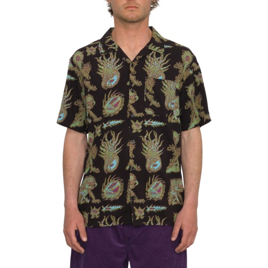 Volcom TETSUNORI SHIRT Mαύρο