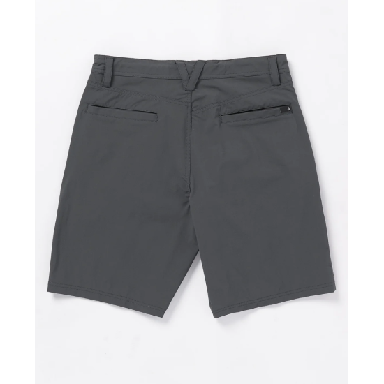 Volcom Voltripper Hybrid 20 Asphalt Black Mens Shorts Γκρι