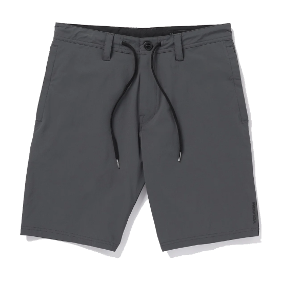 Volcom Voltripper Hybrid 20 Asphalt Black Mens Shorts Γκρι