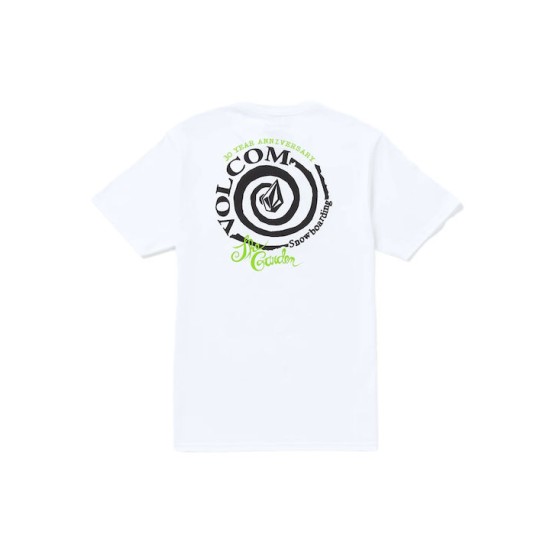 VOLCOM M V ENT THE GARDEN BSC SST T-SHIRT  Άσπρο