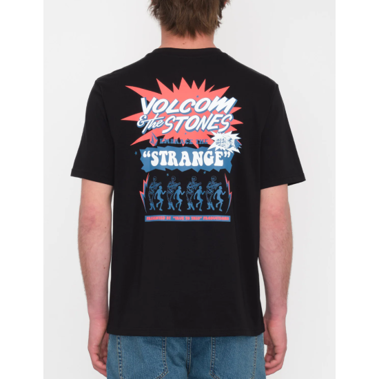Volcom STRANGE RELICS T-SHIRT Mαύρο