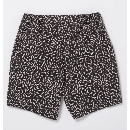 Volcom ASPHALT BEACH 18 SHORTS BLACK Mαύρο