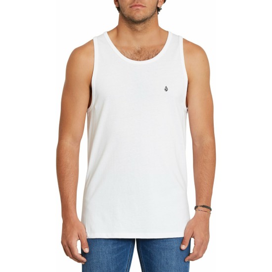 Volcom Stone Blanks Tank Άσπρο