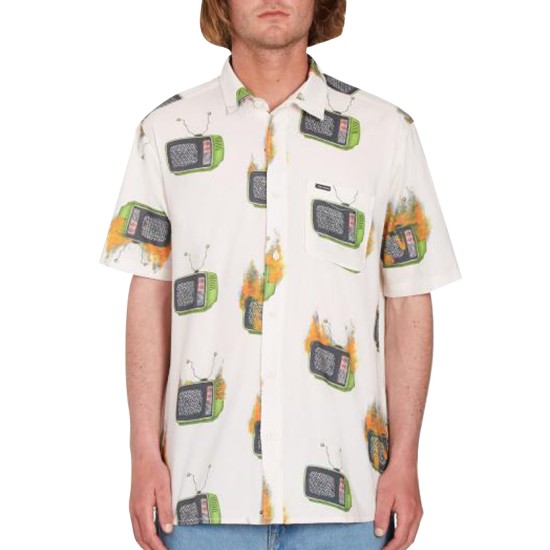 Volcom Fa J Hager Woven Ss Πολύχρωμο