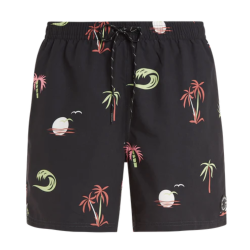 Protest Prtvung Swim short True Black Μαύρο