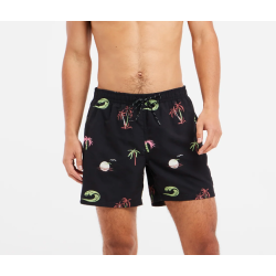 Protest Prtvung Swim short True Black Μαύρο