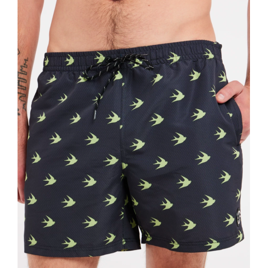 Protest Prtbaddow Swim short Μαύρο