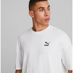 Puma Classics Oversized Tee Men Άσπρο