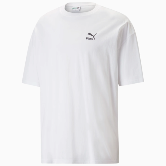 Puma Classics Oversized Tee Men Άσπρο