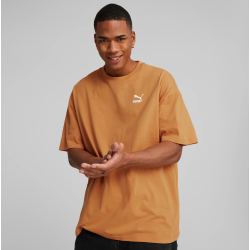 Puma Classics Oversized Tee Men Πορτοκαλί