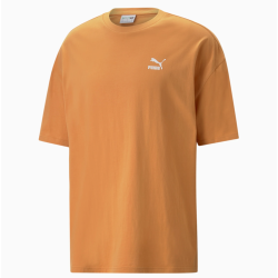 Puma Classics Oversized Tee Men Πορτοκαλί