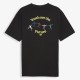 Puma DOWNTOWN Graphic Tee Μαύρο