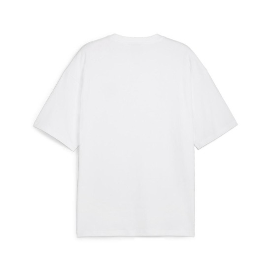 Puma BETTER CLASSICS Oversized Tee Κοντομάνικο Άσπρο