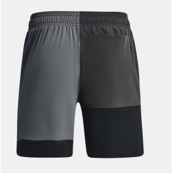Under Armour Men's Curry Woven 7" Short Μαύρο Γκρι