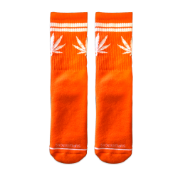 BEE UNUSUAL Weed Stripes 420 Color Edition Socks Πορτοκαλί