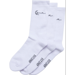 KARL KANI SIGNATURE SOCKS (3PACK) WHITE  Άσπρο