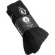 Volcom Full Stone Sock 3 Pack  Μαύρο