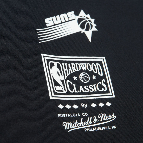 Mitchell & Ness NBA Phoenix Suns Big Face 7.0 Mens T-shirt BLACK