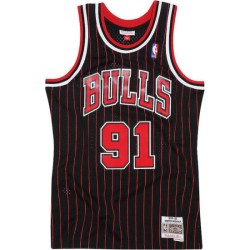 Mitchell & Ness Bulls Rodman Swingman Jersey black
