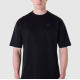 NEW ERA Sticker Oversized T-Shirt Μαύρο