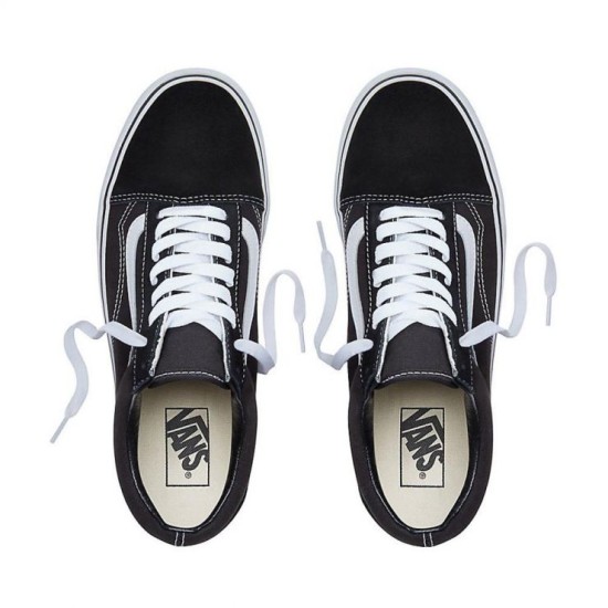 Vans Old Skool Platform μαύρο/ άσπρο