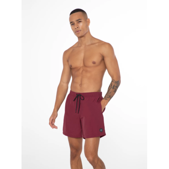 Protest FASTER Short swim shorts Dark Cherry (Red
