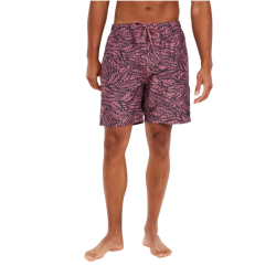 Protest Beachshort Ανδρικό Μαγιό Βερμούδα Pink blue με Σχέδια