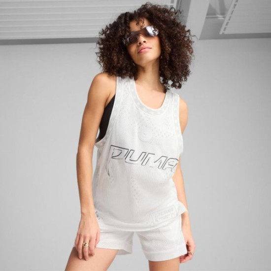 Puma jer she Basketball Jersey Women Άσπρο