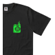 THE DUDES TOO SHORT SMOKES NEON CLASSIC T-SHIRT Μαύρο