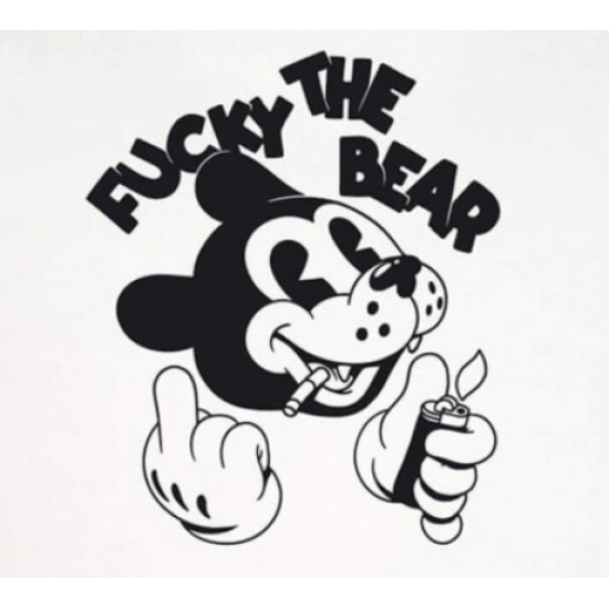 THE DUDES FUCKY Tee Άσπρο