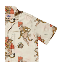 THE DUDES MEOW HAWAIIAN SHIRT MULTICOLOR  Πολύχρωμο