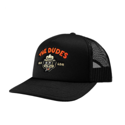THE DUDES BIG STONEY SNAPBACK CAP BLACK Μαύρο