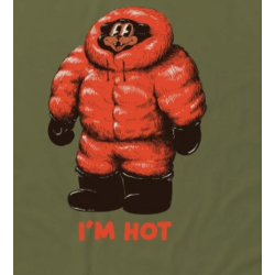 THE DUDES IM HOT T-SHIRT MAYFLY Λαδί