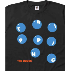 THE DUDES Tripping Balls T-Shirt Μαύρο