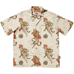 THE DUDES MEOW HAWAIIAN SHIRT MULTICOLOR  Πολύχρωμο