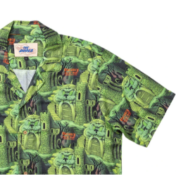 THE DUDES CITADELIC GREEN HAWAIIAN SHIRT MULTICOLOR Πράσινο