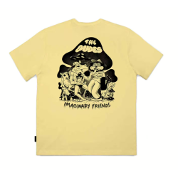 The Dudes Imaginary Friends Classic T-Shirt - custard Κίτρινο