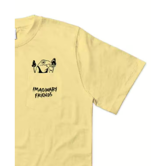 The Dudes Imaginary Friends Classic T-Shirt - custard Κίτρινο