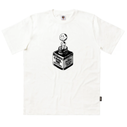 THE DUDES COOL INK SEASONAL T-SHIRT WHITE Άσπρο