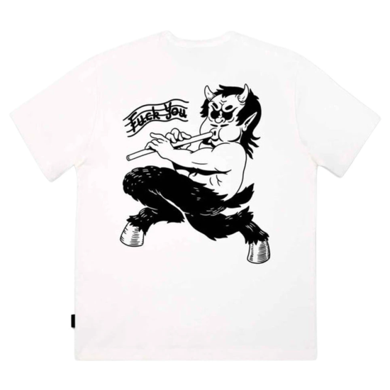 THE DUDES PAN T-SHIRT WHITE  Άσπρο