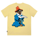 The Dudes ALL WAVY T-SHIRT Custard Κίτρινο