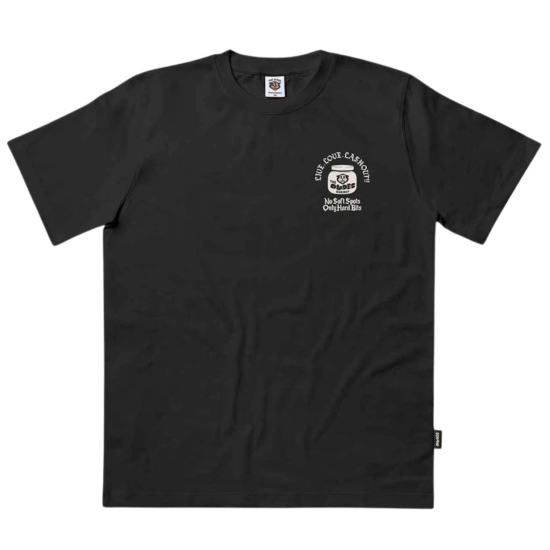 THE DUDES RIPPED T-SHIRT Μαύρο