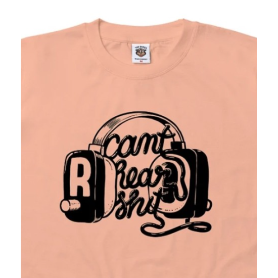 THE DUDES CANT HEAR SEASONAL T-SHIRT PRAIRIE Πορτοκαλί