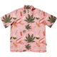 THE DUDES TRIPPIN HAWAIIAN SHIRT MULTICOLOR  Ροζ