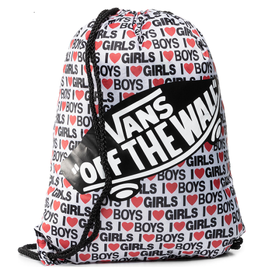 Vans Heart Boys Gi Multi μαύρο/ κόκκινο/ άσπρο